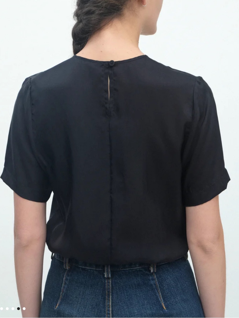 Jesse Kamm Steinem Tee Black size XS - Picture 2 of 5